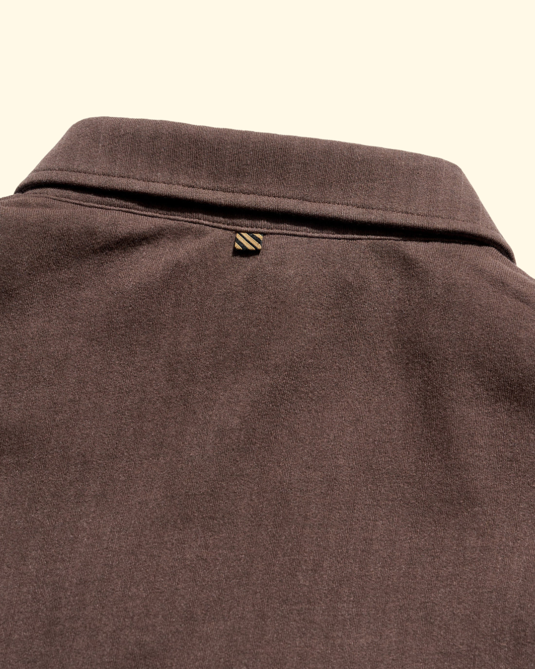 LS Herringbone Polo | Chocolate
