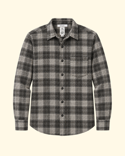 The Ripper Triple Twisted Plaid Shirt | Frost