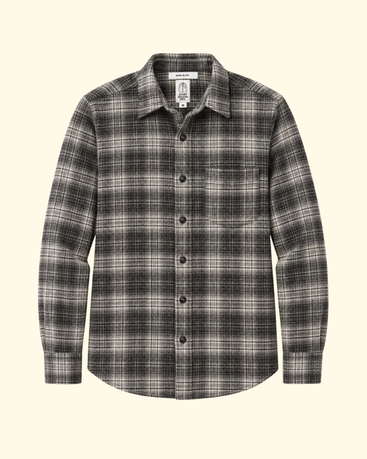 The Ripper Triple Twisted Plaid Shirt | Frost