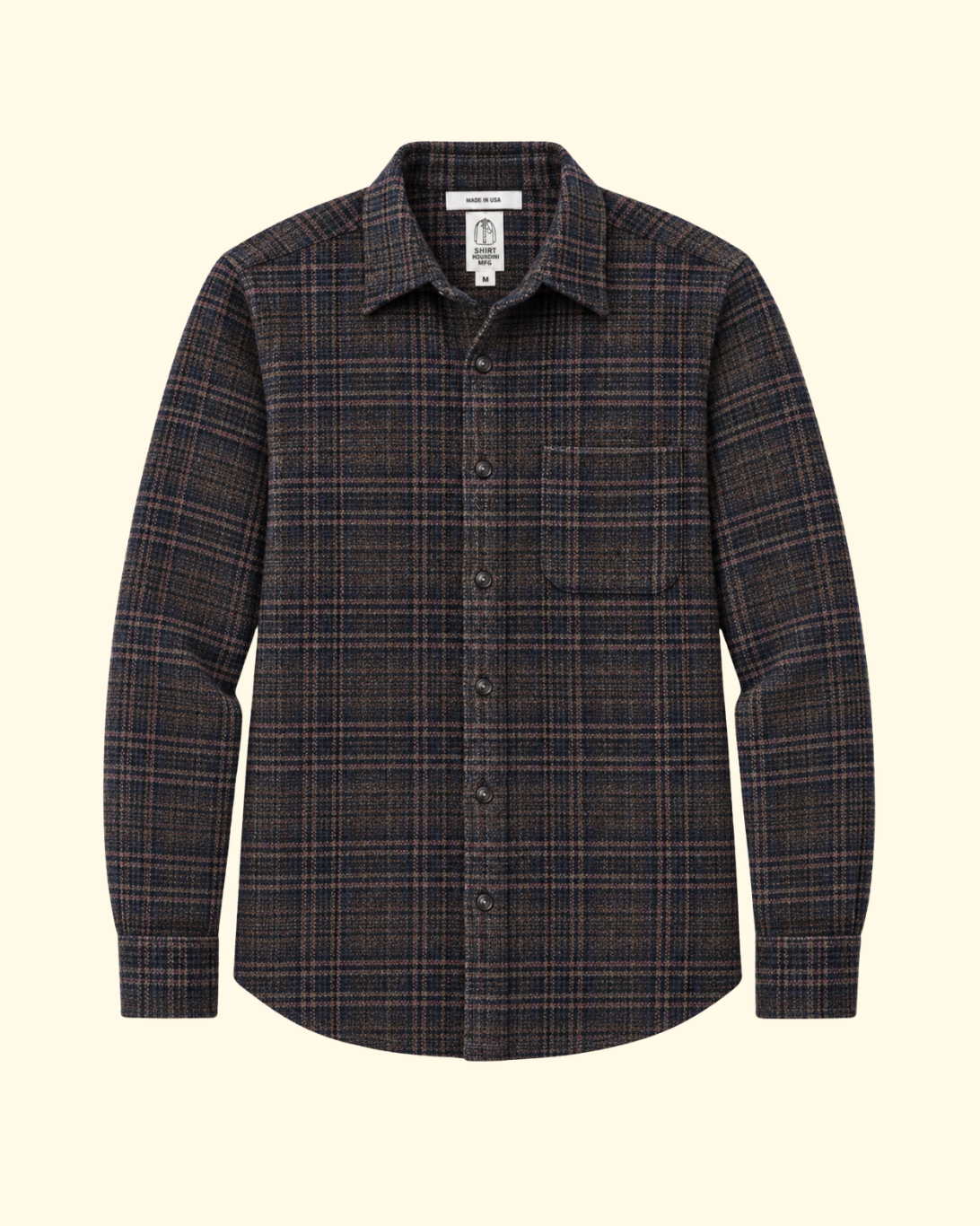 The Ripper Triple Twisted Plaid Shirt | Heritage Brown