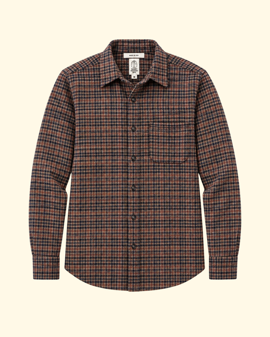 The Ripper Triple Twisted Plaid Shirt | El Coyote