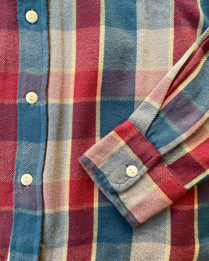 Washed Flannel Workshirt | Conservation Plaid