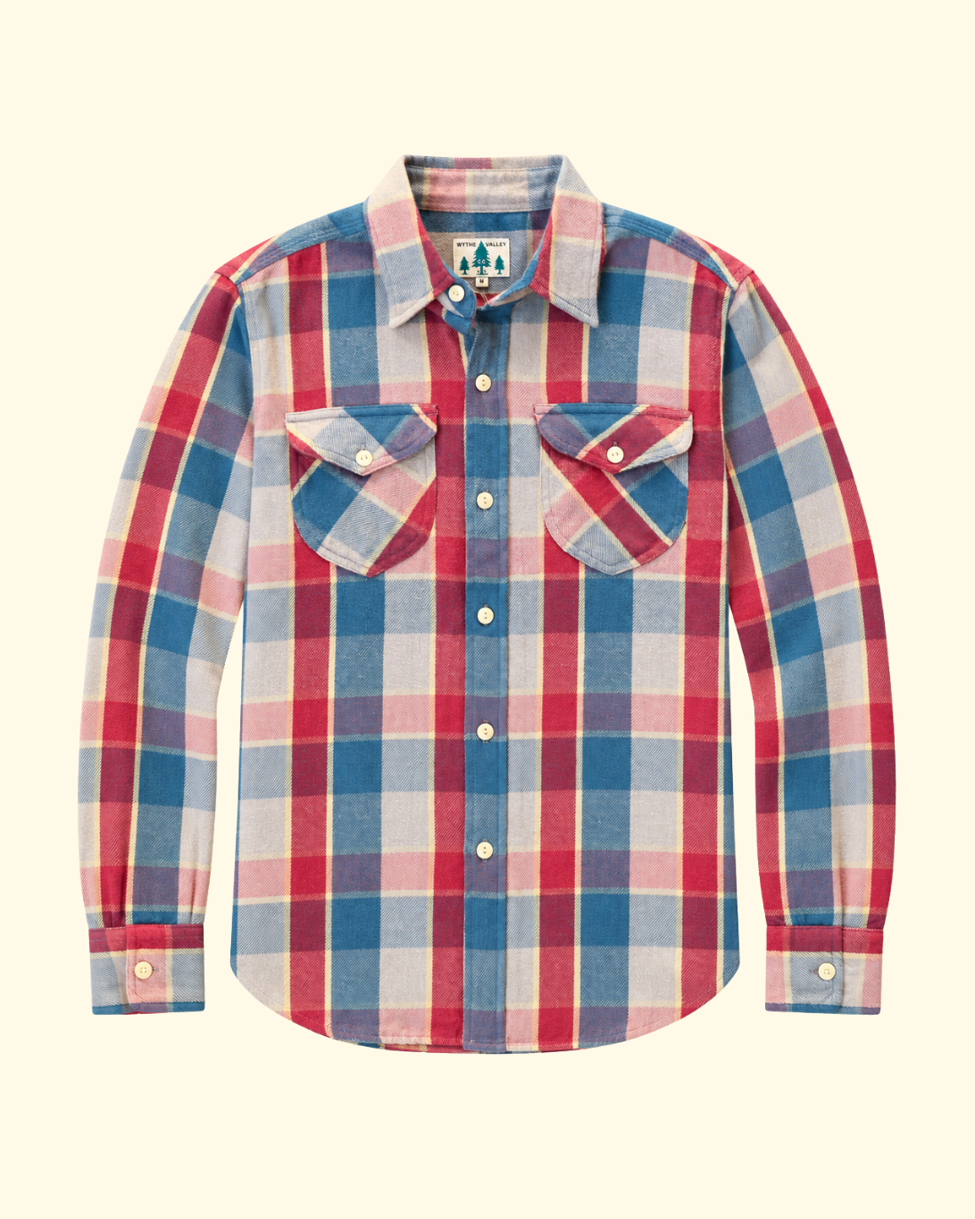 Washed Flannel Workshirt | Conservation Plaid