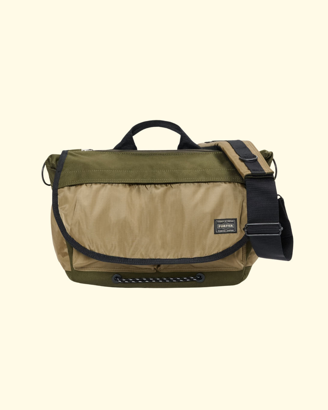 New Hype Messenger Bag | Khaki Sand