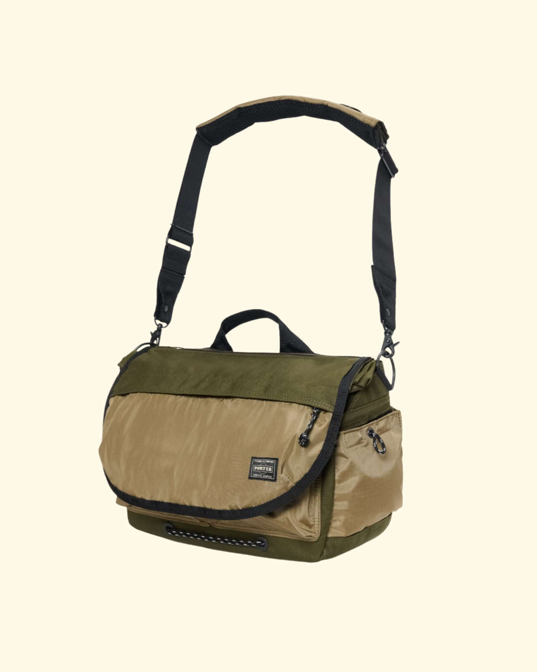 New Hype Messenger Bag | Khaki Sand