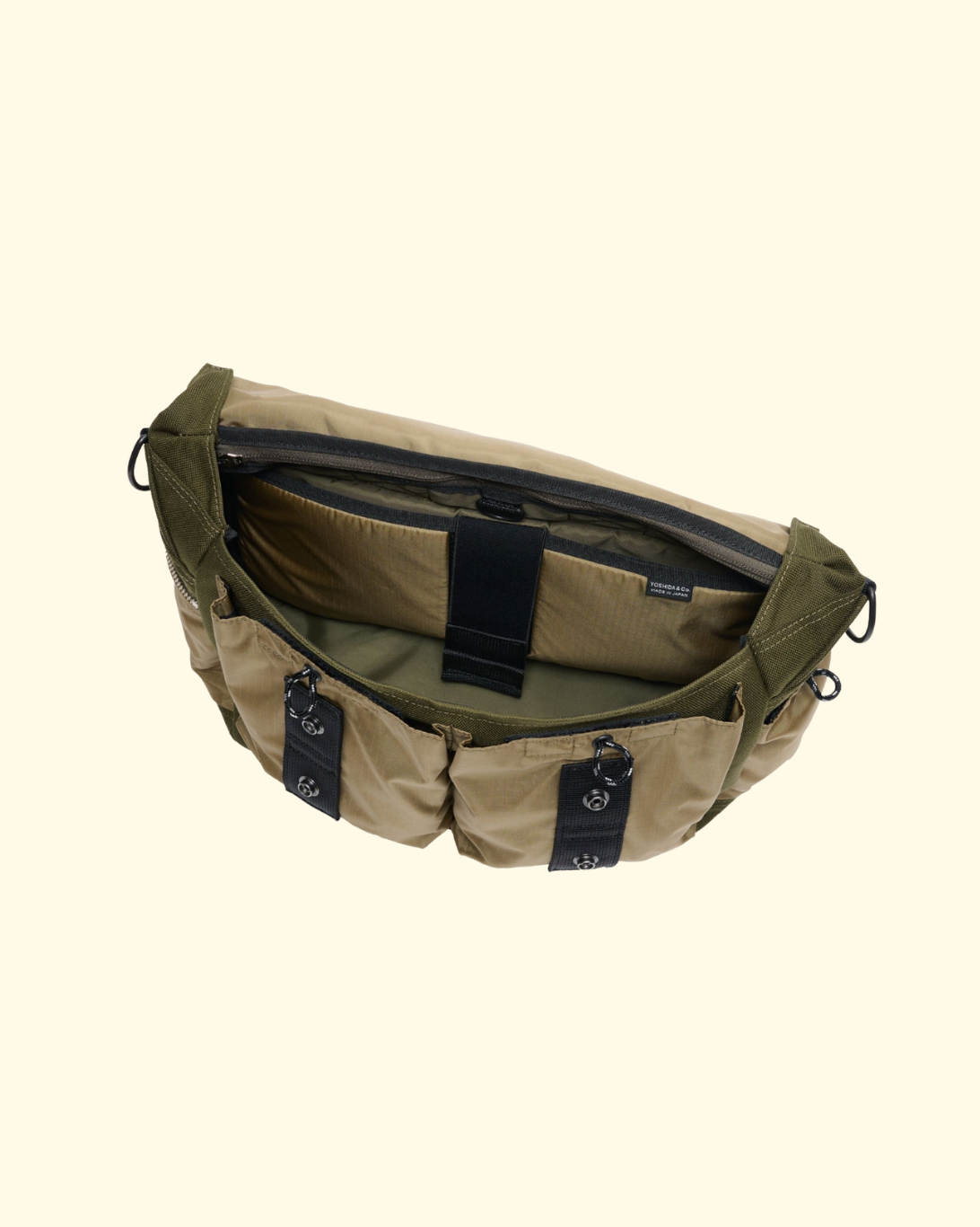 New Hype Messenger Bag | Khaki Sand
