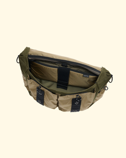 New Hype Messenger Bag | Khaki Sand