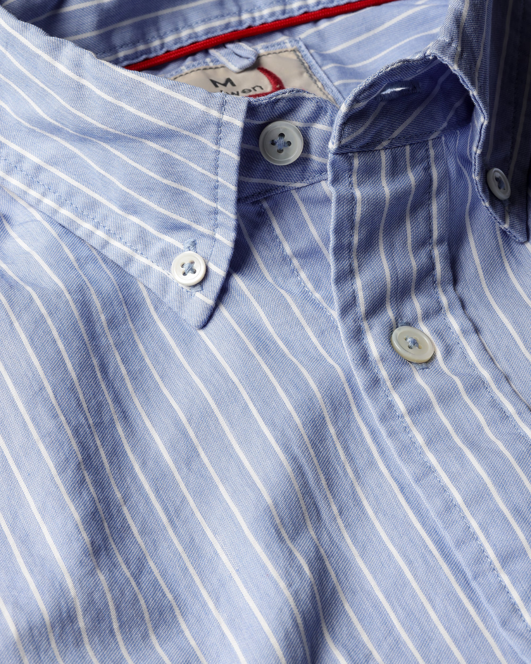 Dress Blues Shirt | Blue/ White Stripe