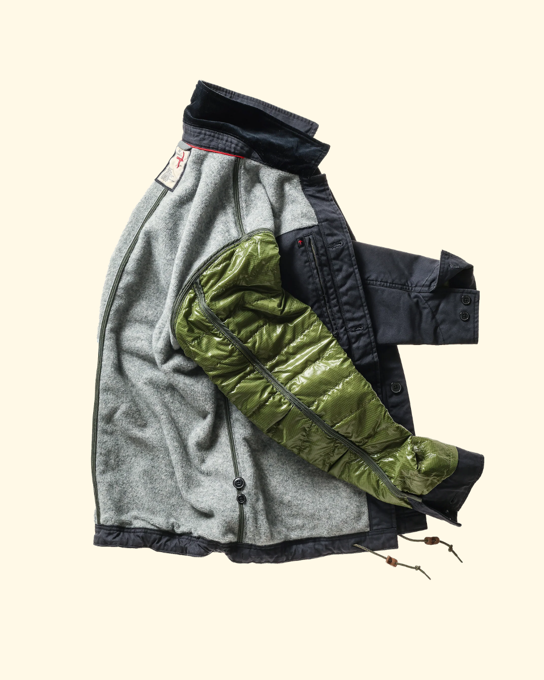 Pile-Lined Chore Coat | Dk Navy