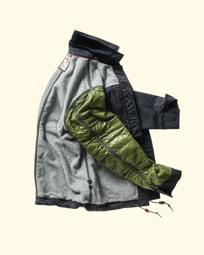 Pile-Lined Chore Coat | Dk Navy