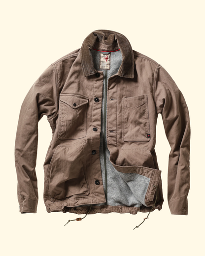 Pile-Lined Chore Coat | Tobacco