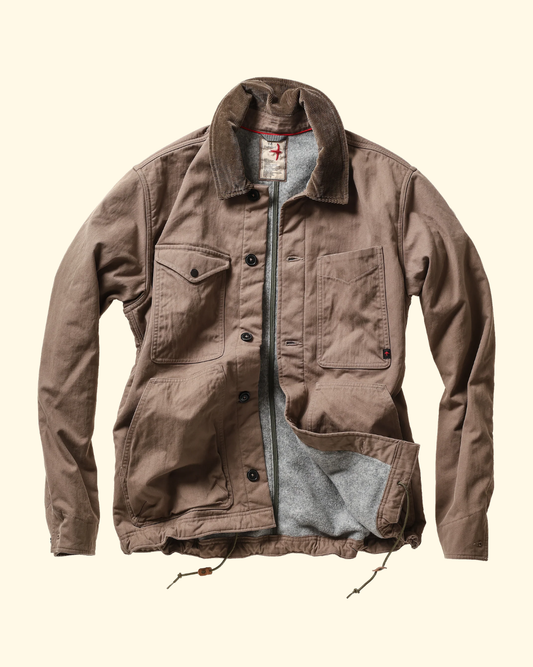 Pile-Lined Chore Coat | Tobacco