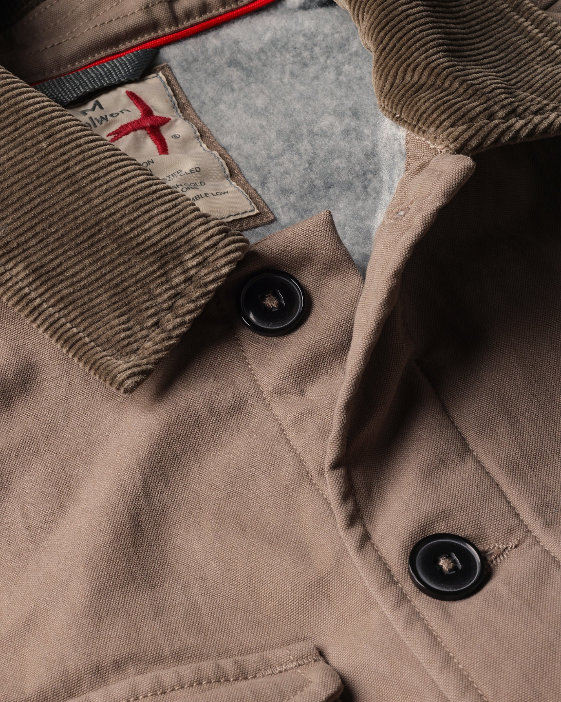 Pile-Lined Chore Coat | Tobacco