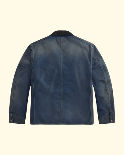 Canvas Engineer Jacket | Faded Navy
