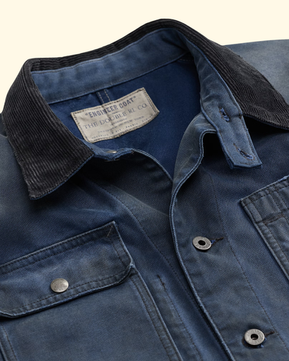 Canvas Engineer Jacket | Faded Navy