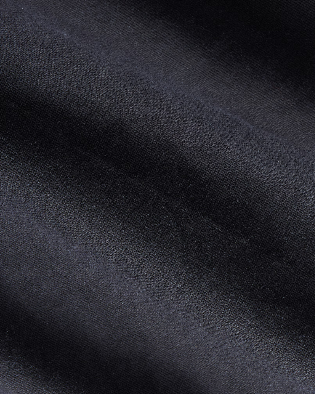 Corduroy-Collar Cotton Deck Jacket | Dark Navy