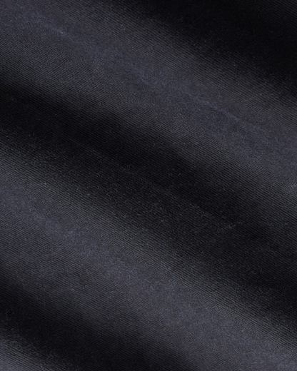 Corduroy-Collar Cotton Deck Jacket | Dark Navy
