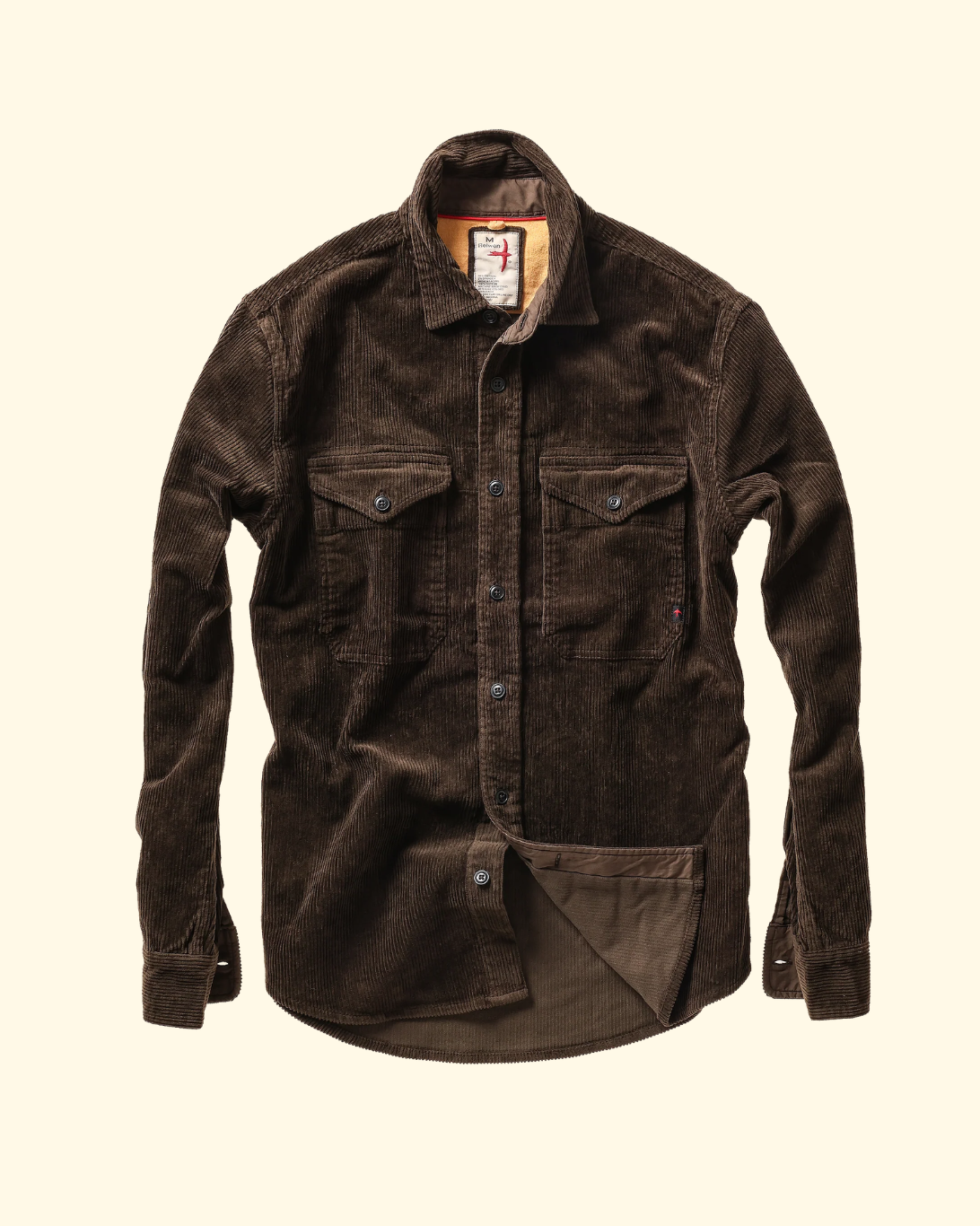 Cord Workshirt | Coffee