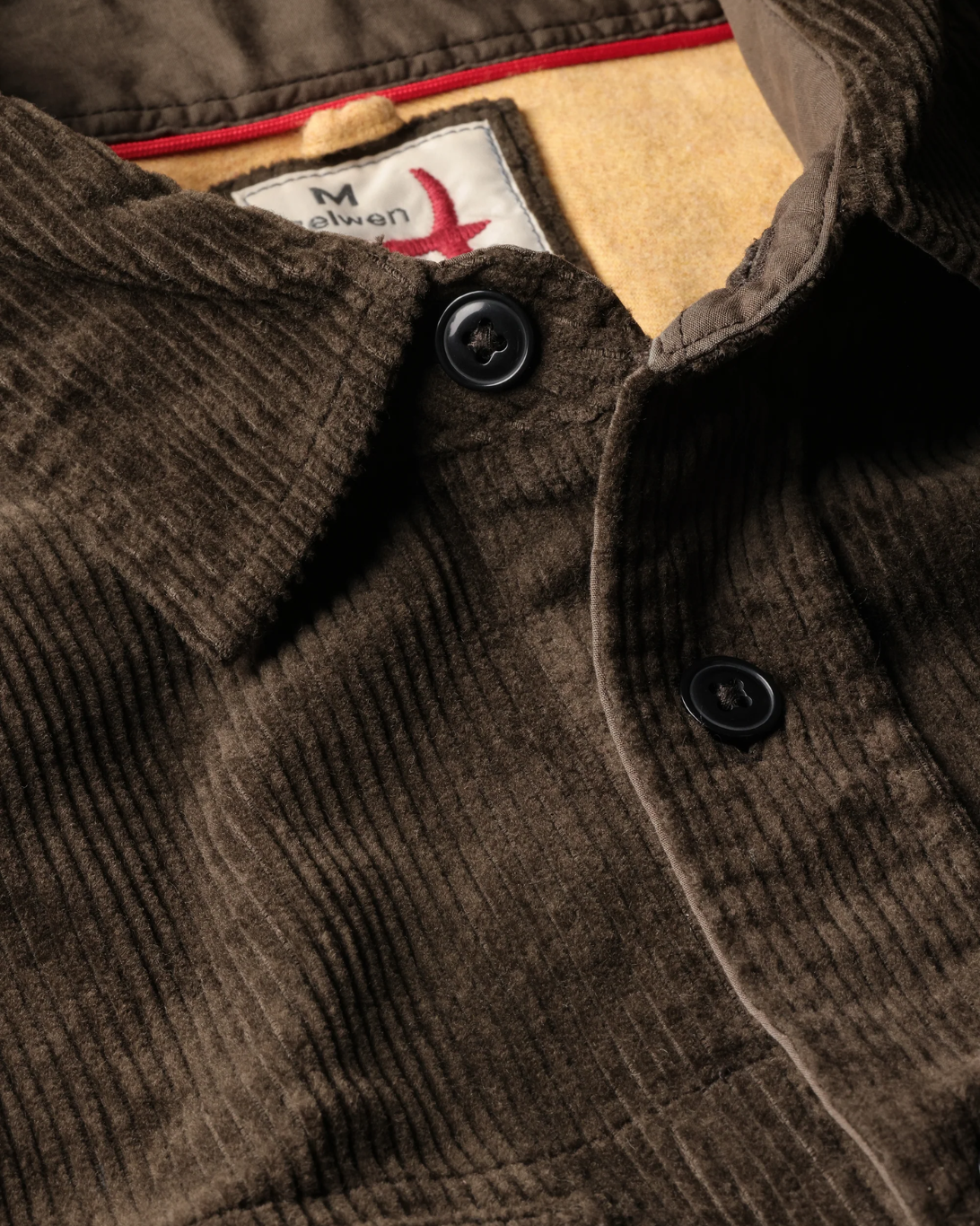 Cord Workshirt | Coffee