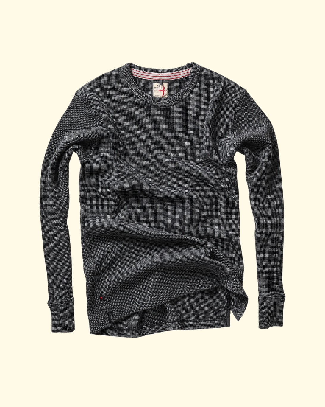 Bi-Waffle Crew | Dark Charcoal