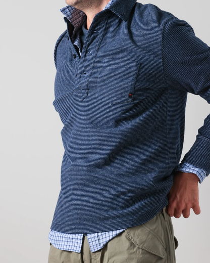 Mariner Polo | Navy Stripe