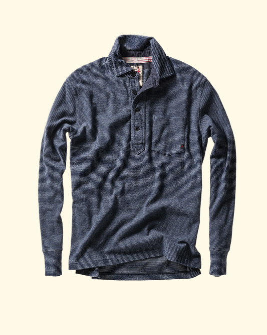 Mariner Polo | Navy Stripe