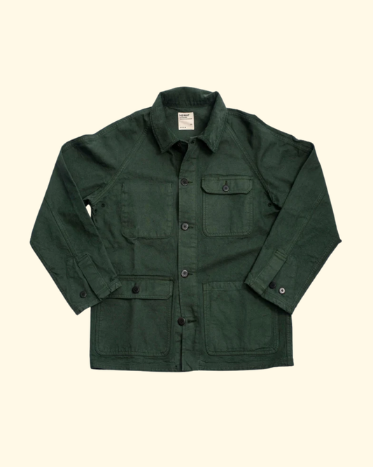 Journey Canvas Coat | Military Green