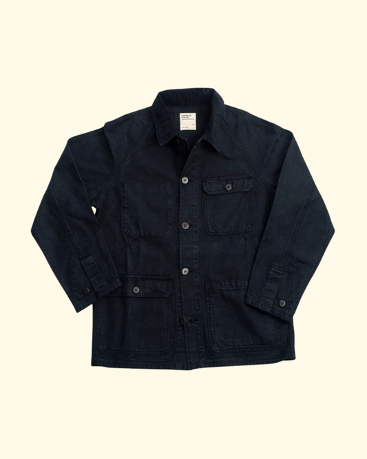 Journey Canvas Coat | Schwarz