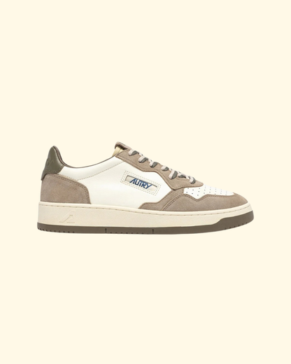 Medalist Low Sneaker | Covert Green & Licorice