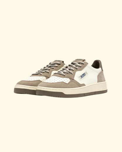 Medalist Low Sneaker | Covert Green & Licorice