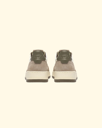 Medalist Low Sneaker | Covert Green & Licorice