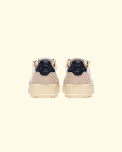 Medalist Low Sneaker | White & Blue