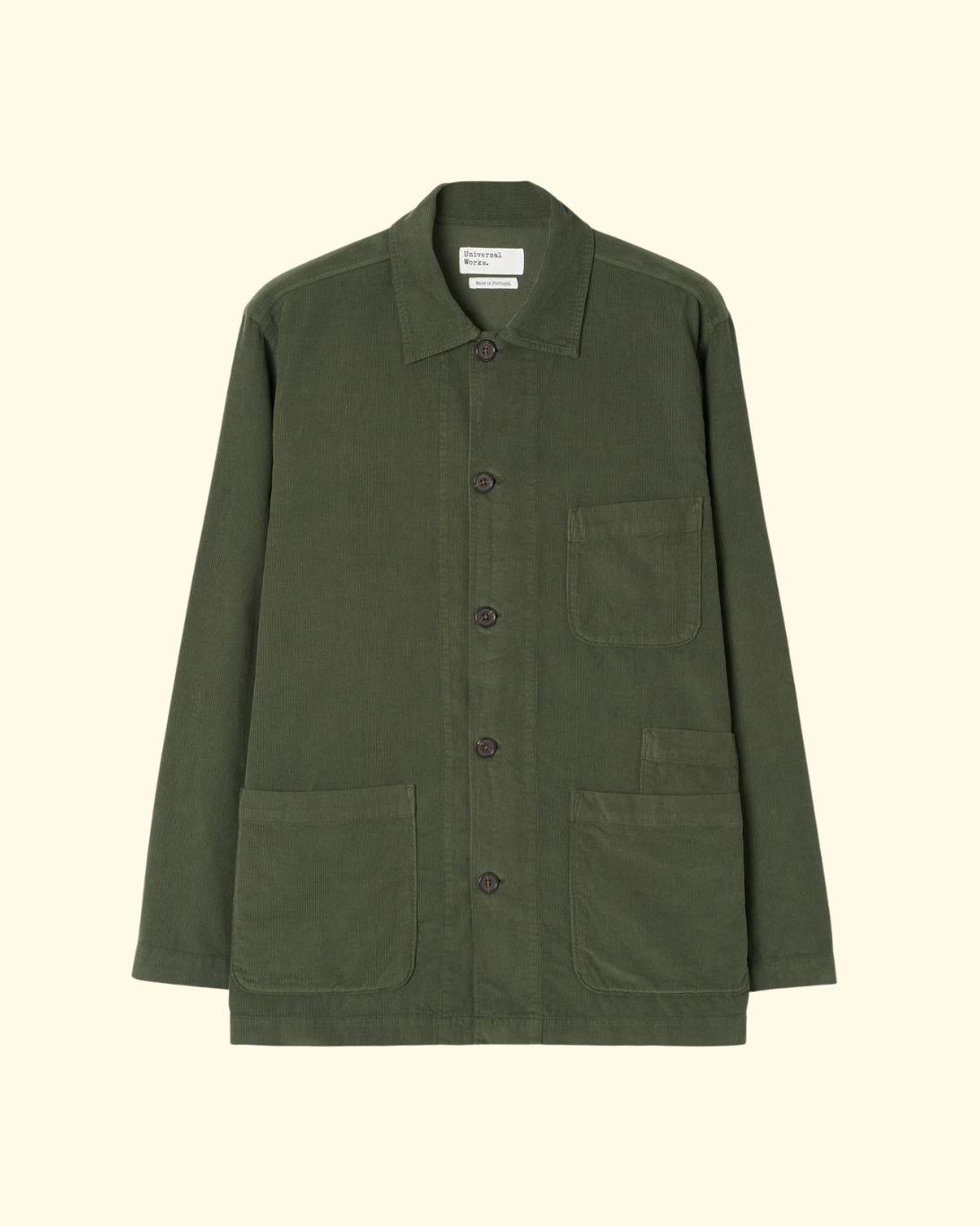 Bakers Cord Overshirt | Olive