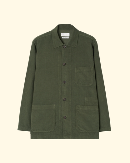 Bakers Cord Overshirt | Olive
