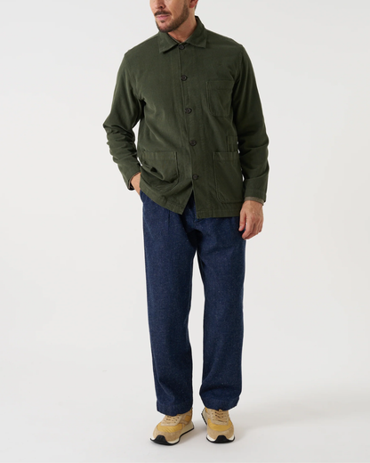 Bakers Cord Overshirt | Olive