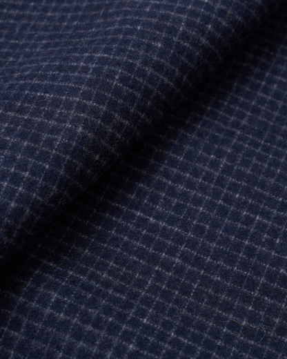Bakers Overshirt | Navy Check