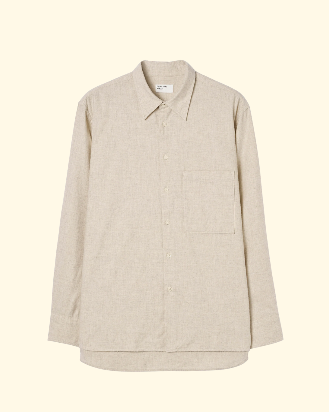 Square Pocket Shirt | Ecru
