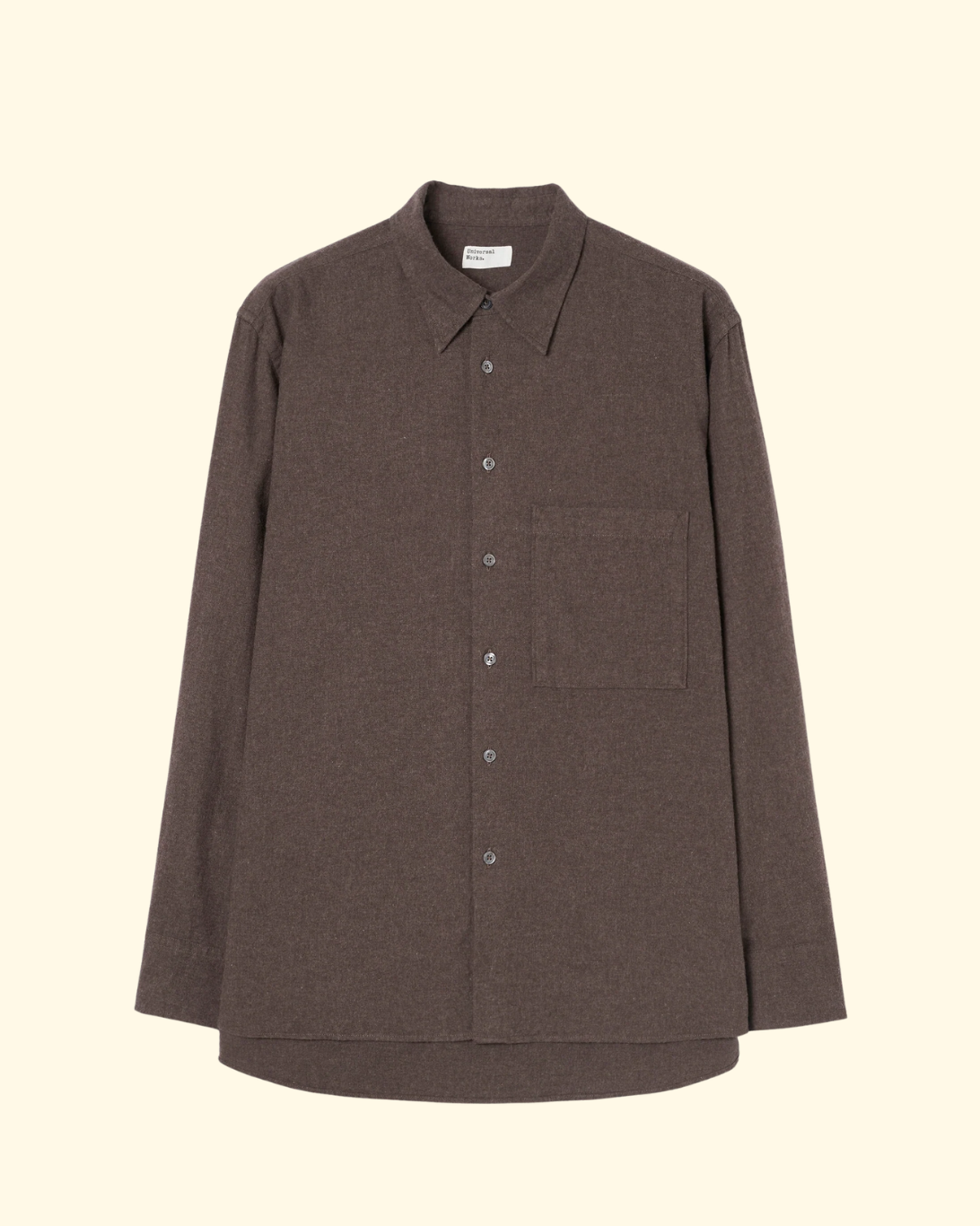 Square Pocket Shirt | Brown