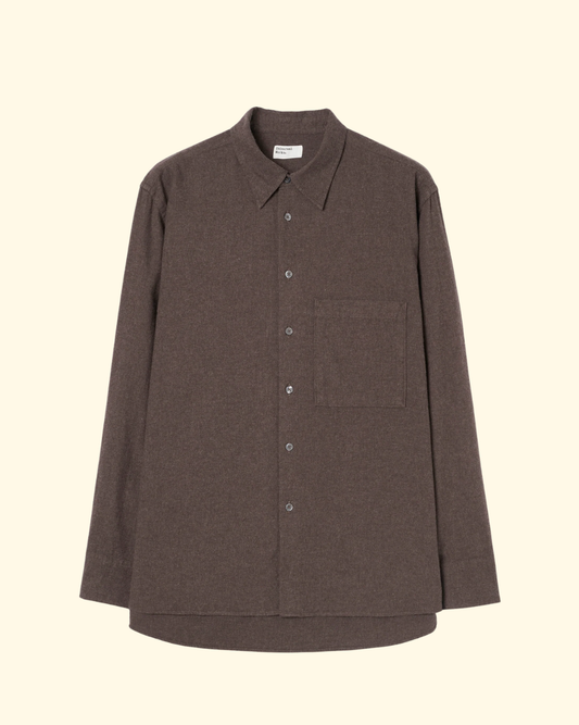 Square Pocket Shirt | Brown