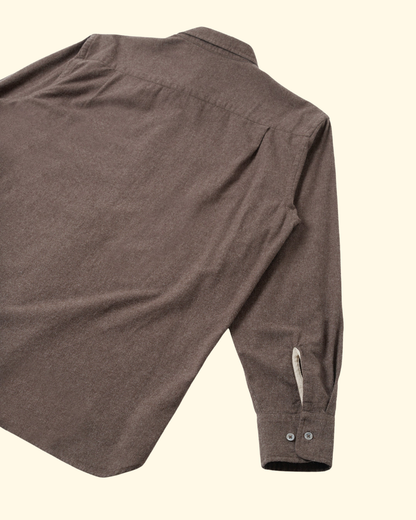 Square Pocket Shirt | Brown