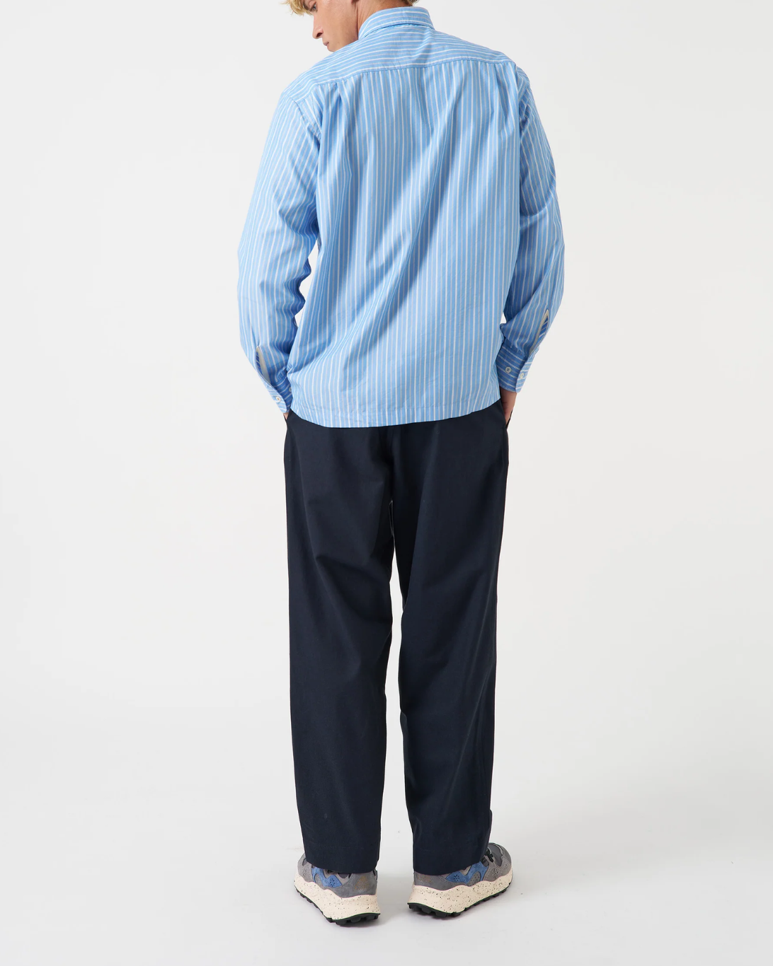 Lucky Shirt | Blue Stripe