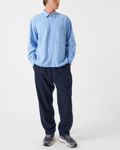 Square Pocket Shirt | Blue