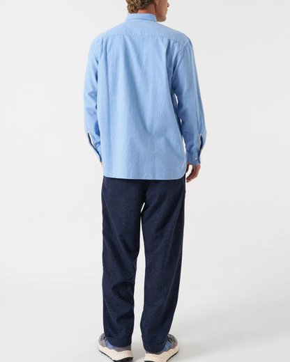 Square Pocket Shirt | Blue