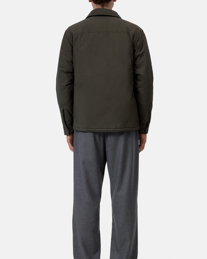 Padded Overshirt | Olive