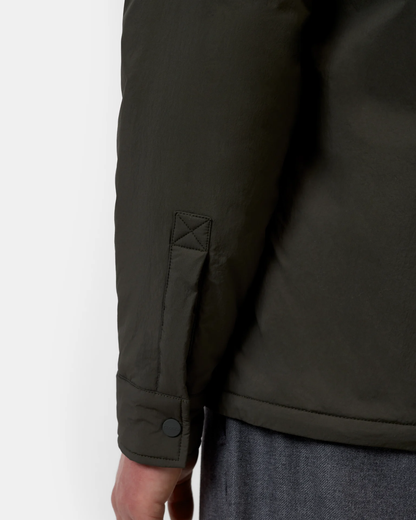 Padded Overshirt | Olive