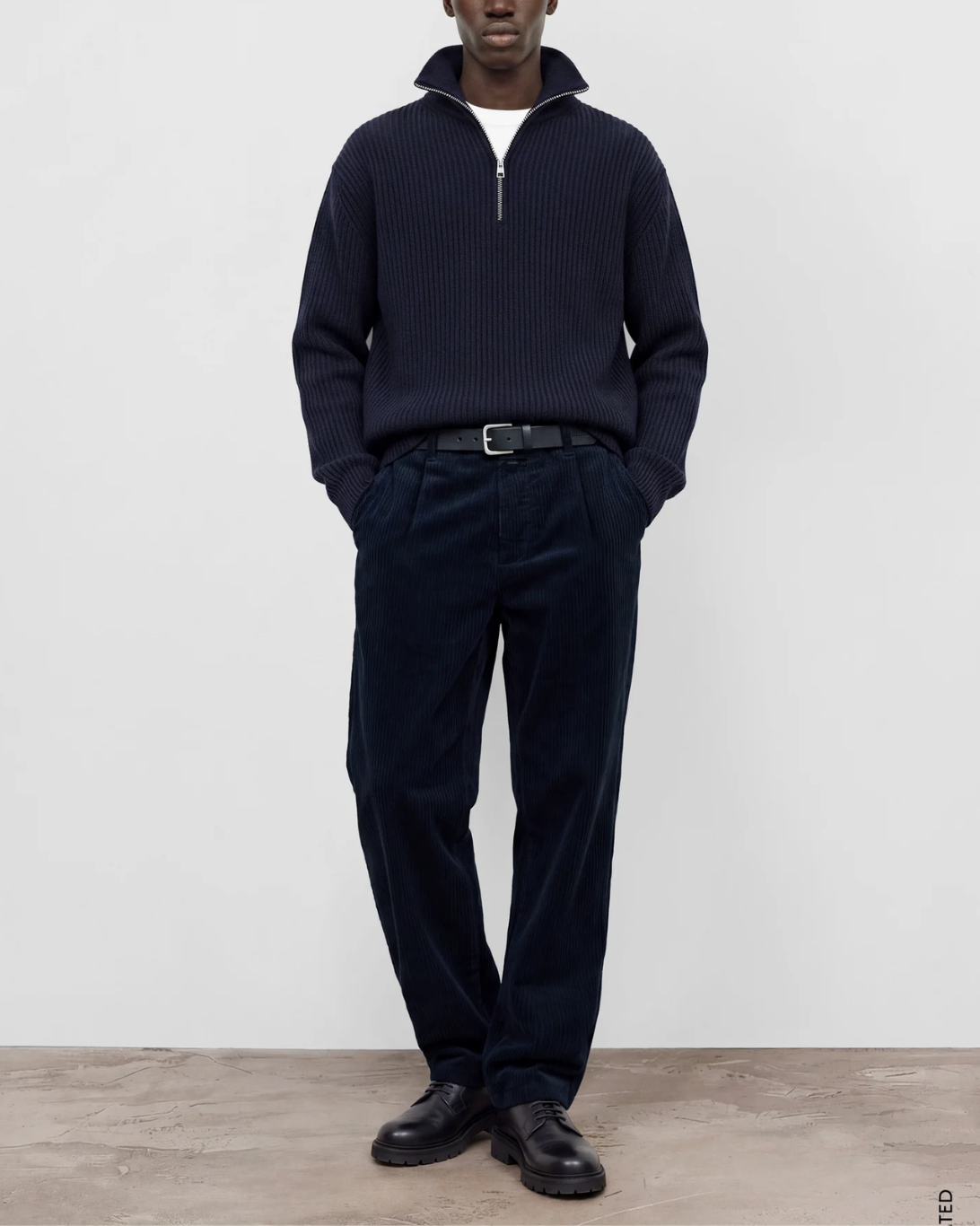 Bloomberg Cord Pant | Dark Night
