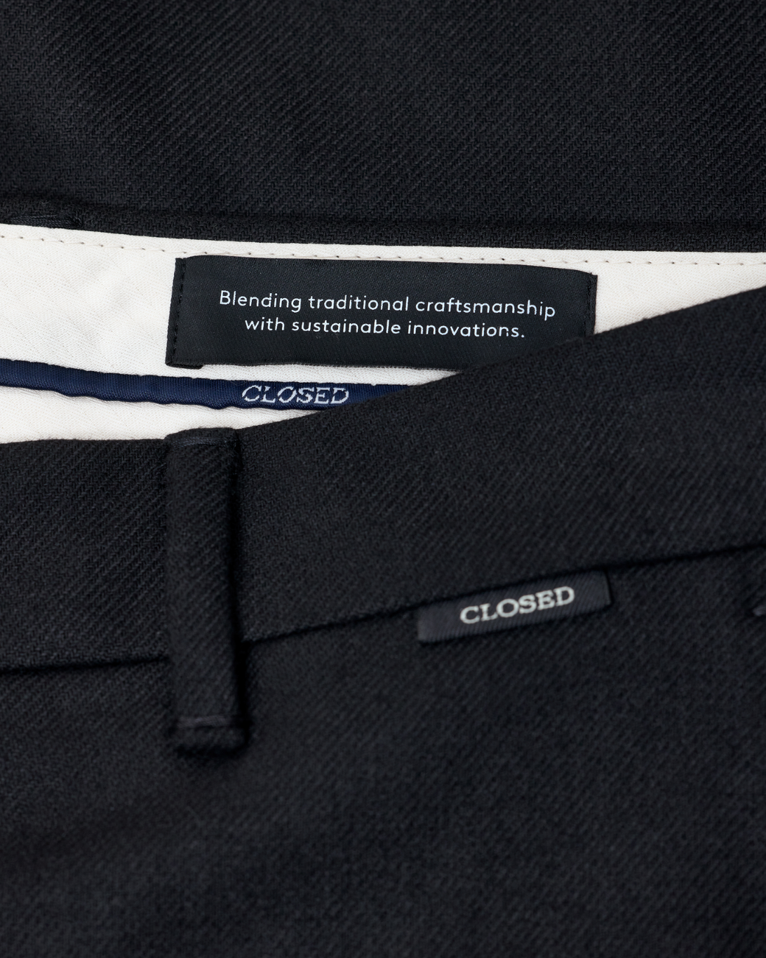 Fairport Wool Relaxed Trouser | Black