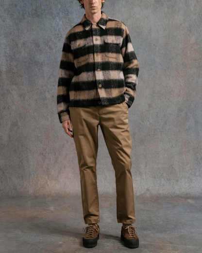 Haston Brushed Jacket | Black Check
