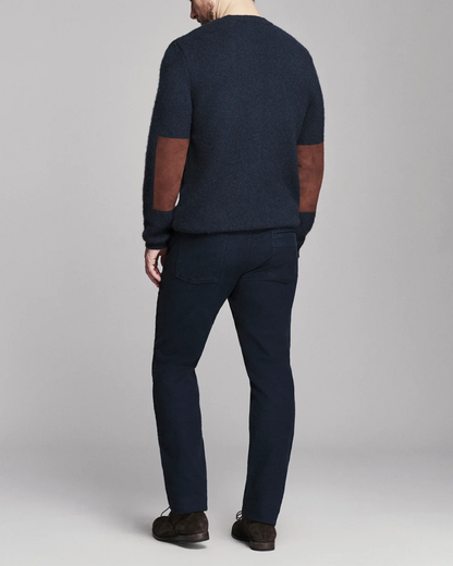 Dover Sweater | Carbon Blue