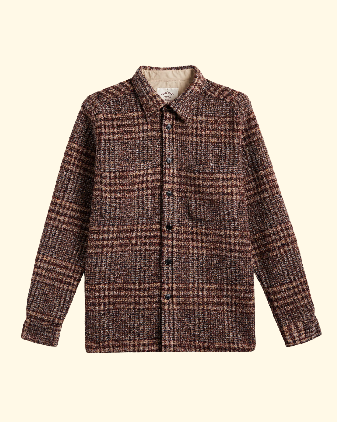 Clarion Overshirt | Brown Plaid
